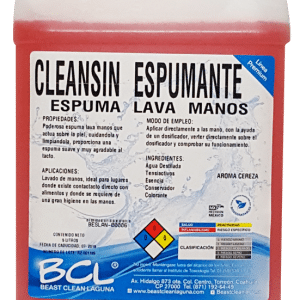 CLEANSING  ESPUMANTE - TECSOM