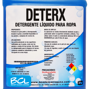 DETERX LÍQUIDO - TECSOM